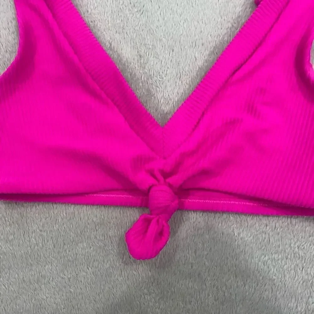 Frankies Bikinis Austin Top Fuchsia Size Xs